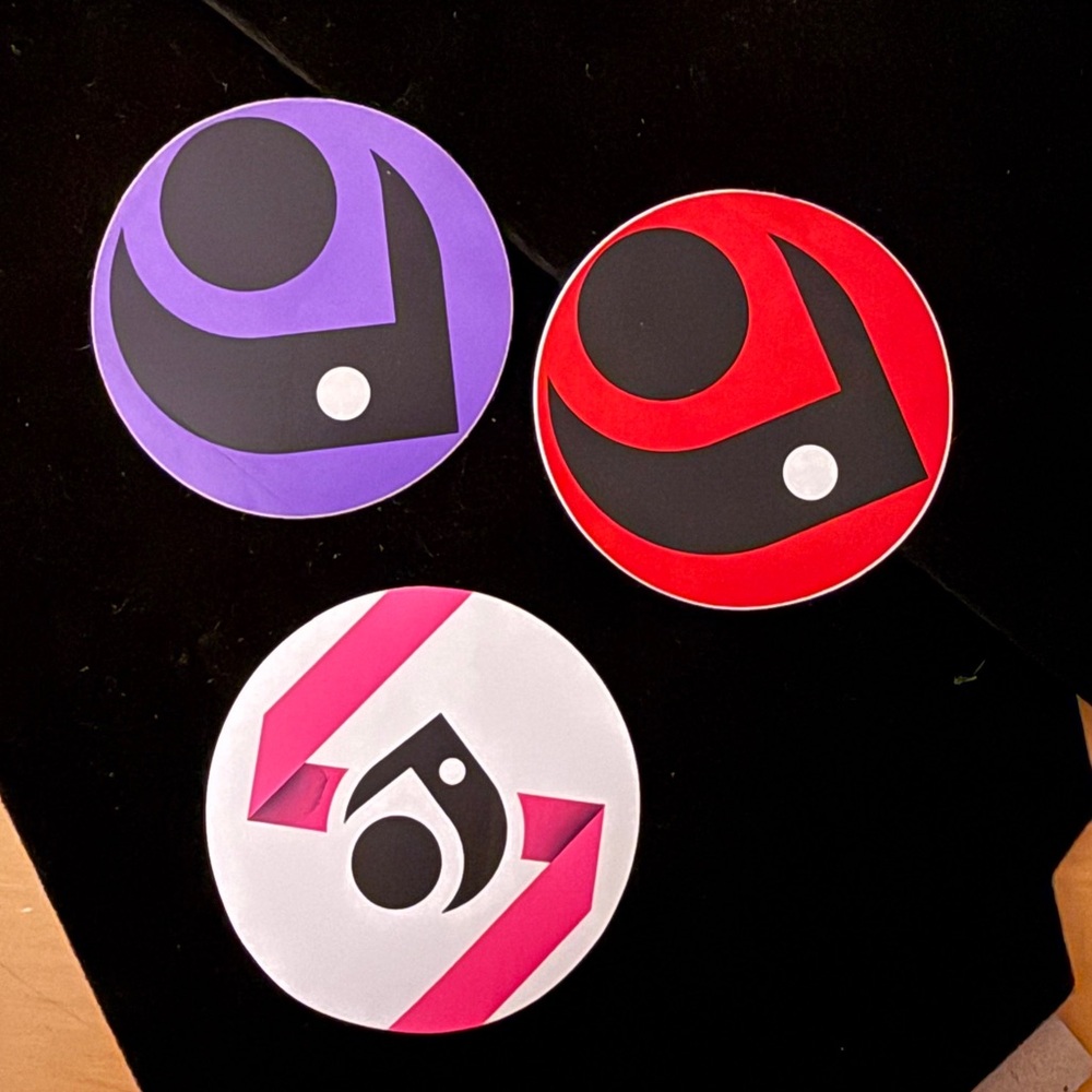 Lokai Three Stickers-New